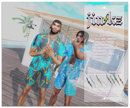 Second Life Marketplace - [JINKZ] Toad Nude Shorts